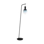 Eglo Lampada da terra Cranley Acciaio Nero | IP20 - Adatto per 1x E27 